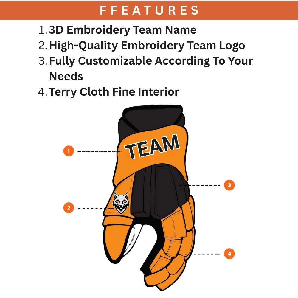 VMF Sportswear – Hockey Gloves – Features