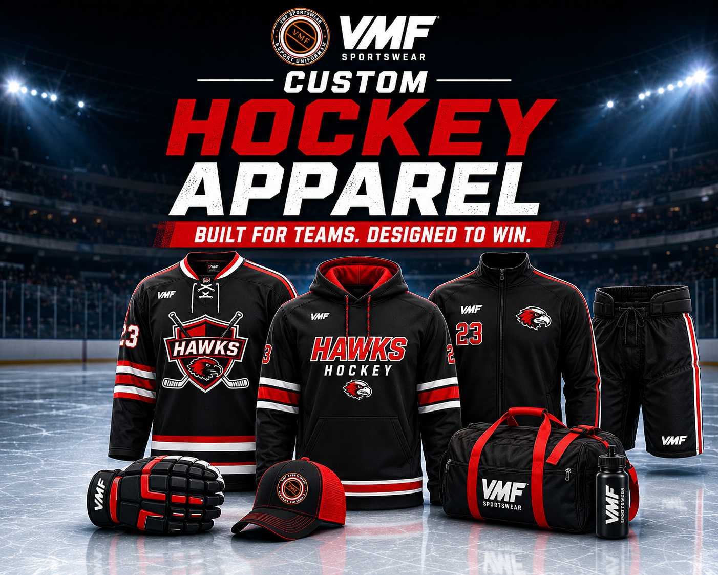Score Big with Custom Hockey Apparel That Stands Out from the Competition