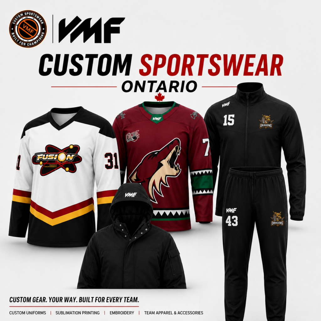 custom sportswear ontario