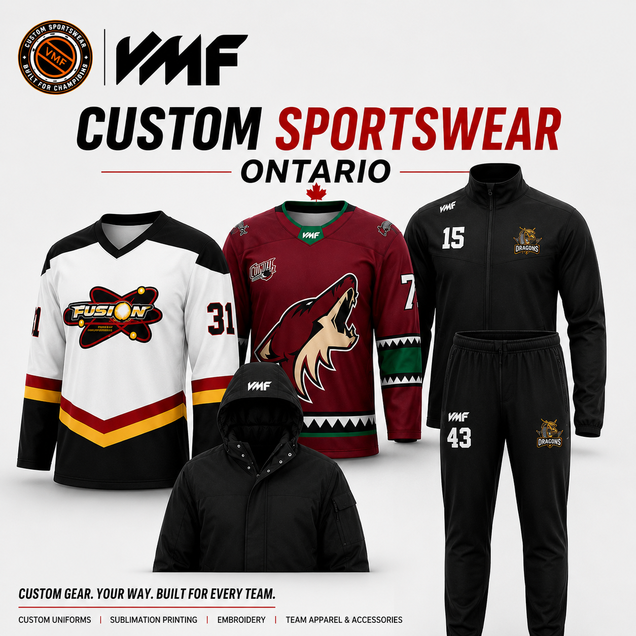 The Growing Demand for Custom Sportswear in Ontario