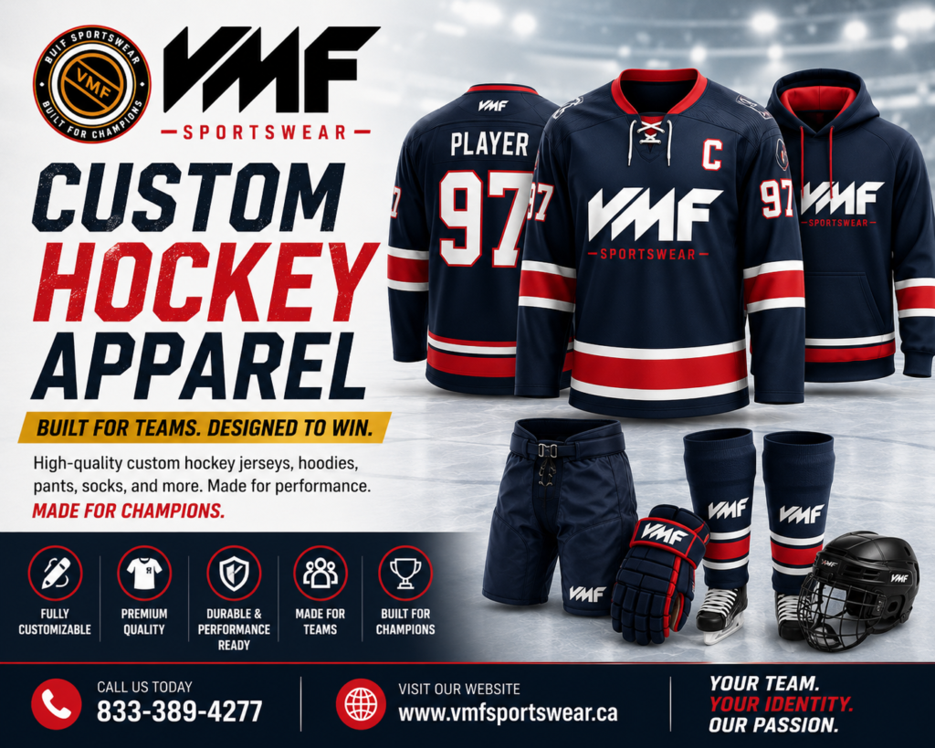 custom hockey apparel