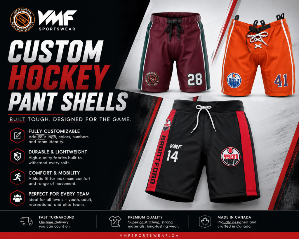 custom hockey pant shells