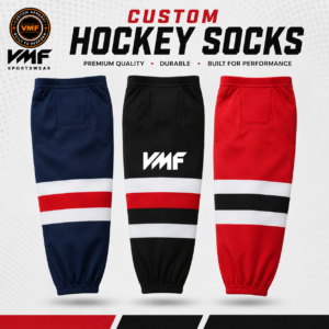 Custom Hockey Socks: Why Every Team Needs Matching Hockey Apparel