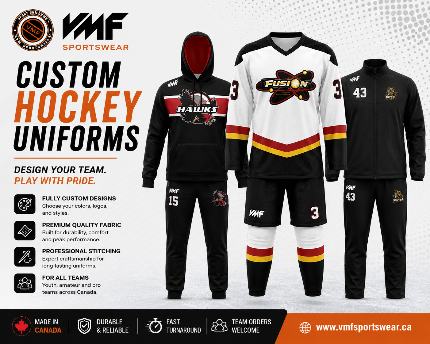 Everything You Need to Know About Custom Hockey Uniforms